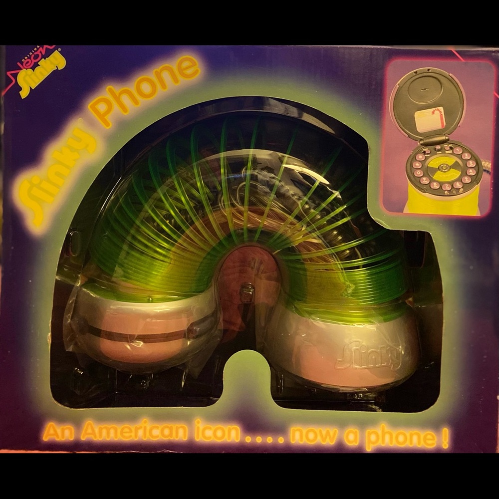 Neon Slinky Phone COLLECTABLE